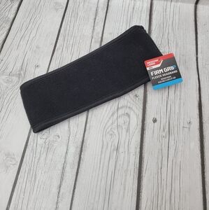 Firm Grim Black Fleece Headband